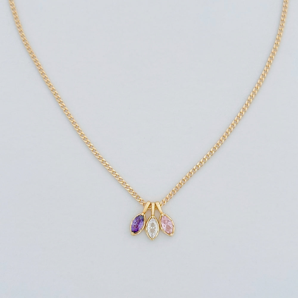 Birthstone Charm Necklace