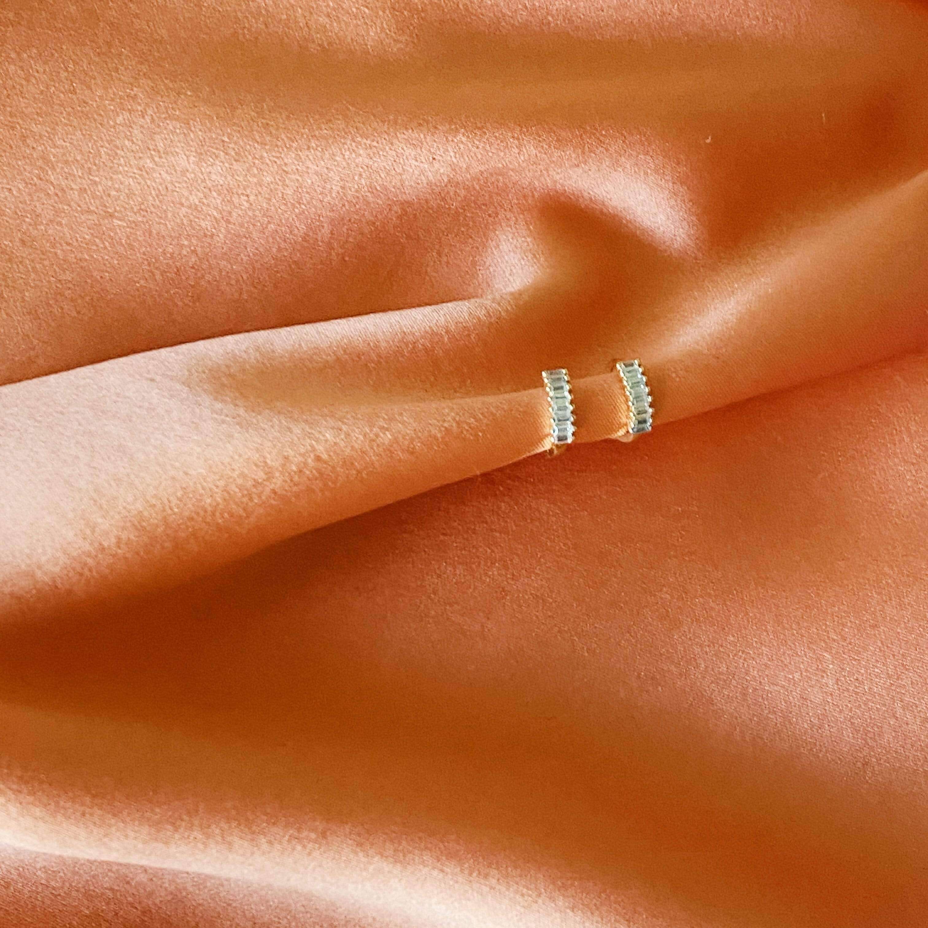 LE sensor earrings Brooke Mini Huggies