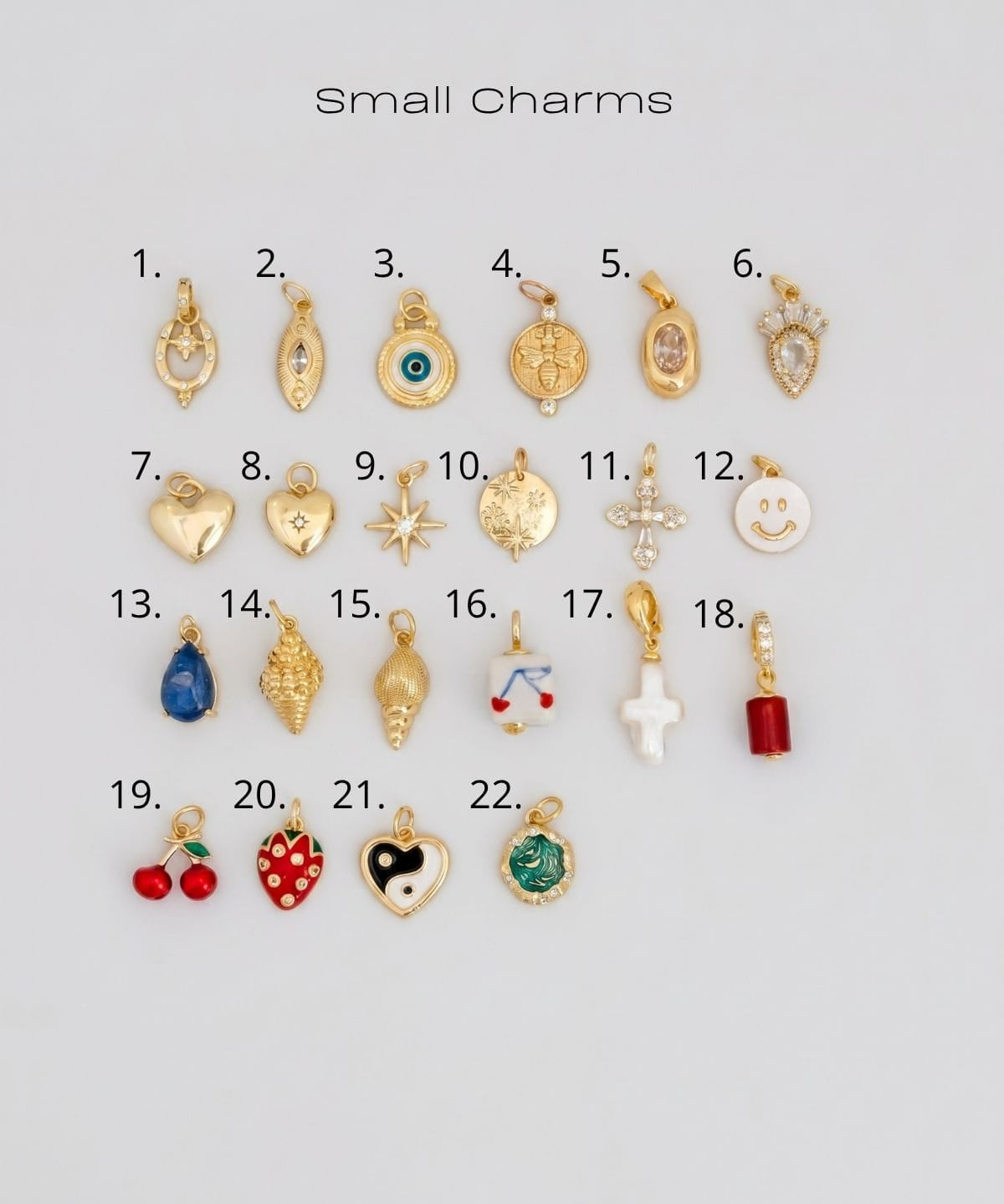 LE sensor charm 1. Small & X-Small Charms