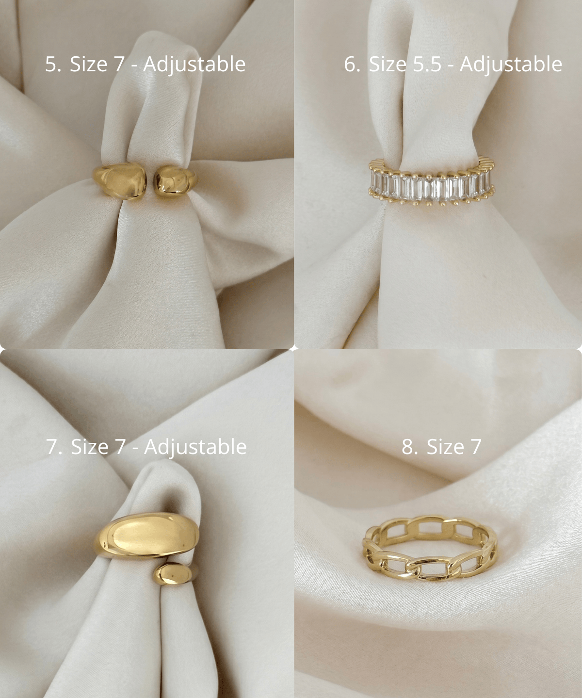 LE sensor Ring Rings