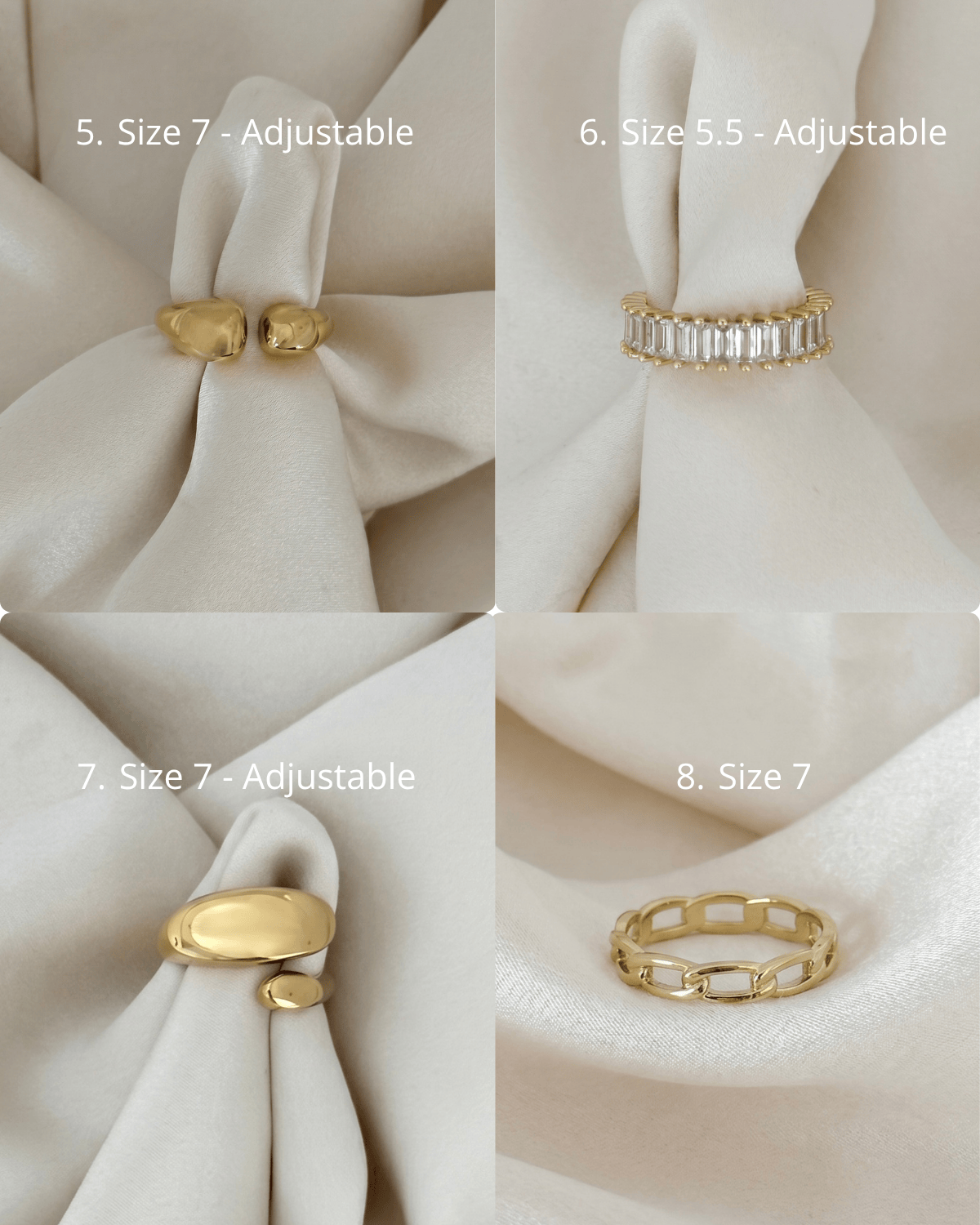 LE sensor Ring Rings