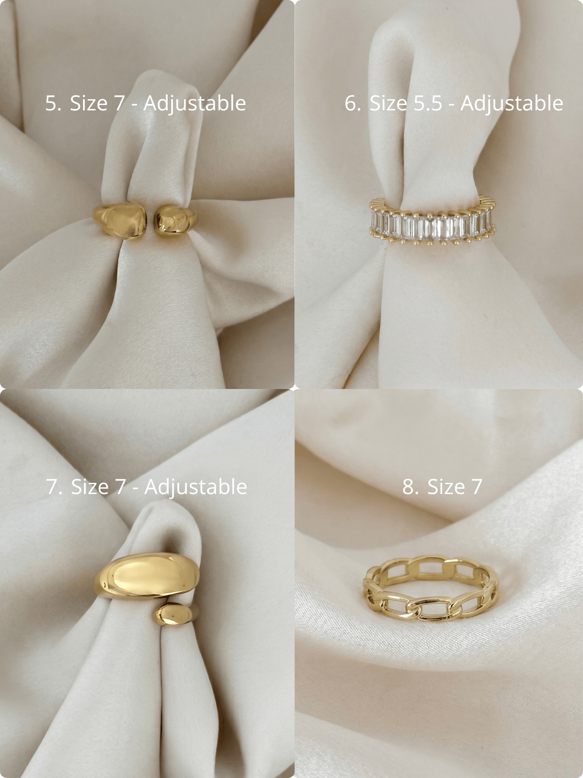 LE sensor Ring Rings