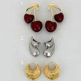 LE sensor earrings 1. Statement Earrings