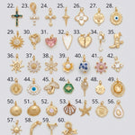 LE sensor charm 22. Large & Medium Charms