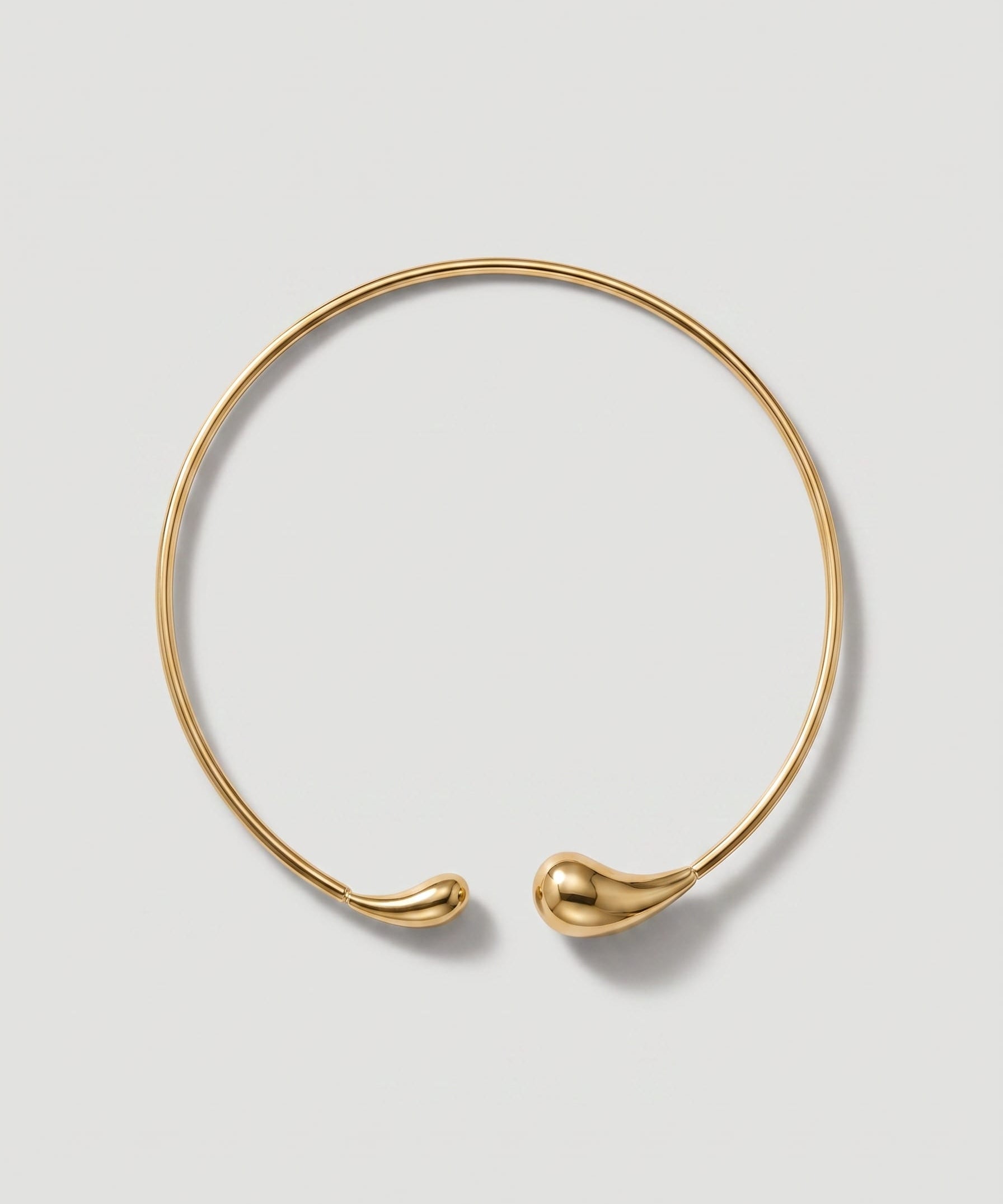 LE sensor necklace Teardrop Collar Choker Necklace