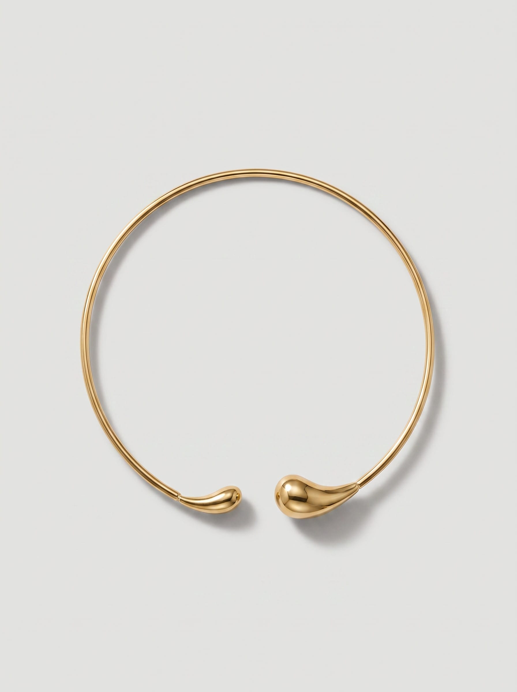 LE sensor necklace Teardrop Collar Choker Necklace
