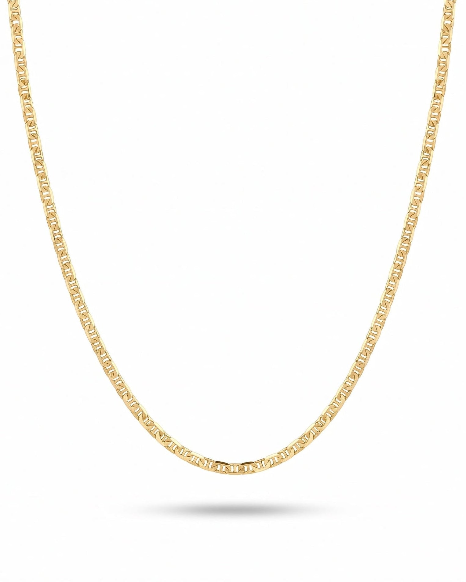 LE sensor necklace 16" Ellis Flat Mariner Chain Necklace