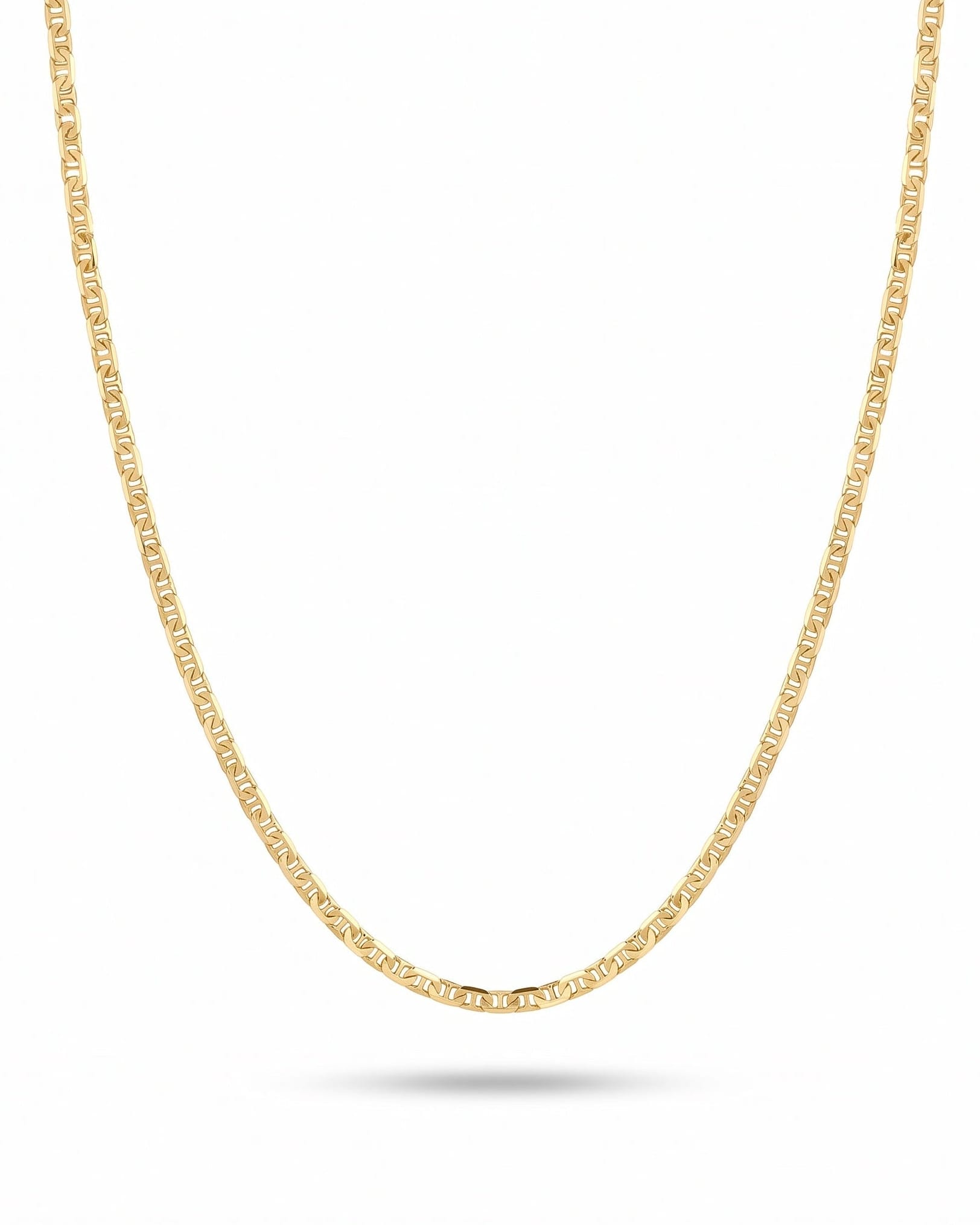 LE sensor necklace 16" Ellis Flat Mariner Chain Necklace