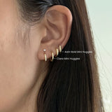 LE sensor earrings Clara Mini Huggies