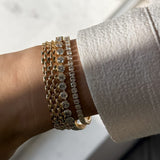 LE sensor Bracelet Gia Tennis Bracelet