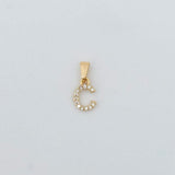 LE sensor charm C Classic Initial Charm