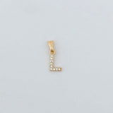 LE sensor charm L Classic Initial Charm