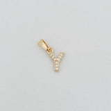 LE sensor charm Y Classic Initial Charm