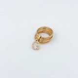 LE sensor Ring 8 Seven Stack Initial Ring