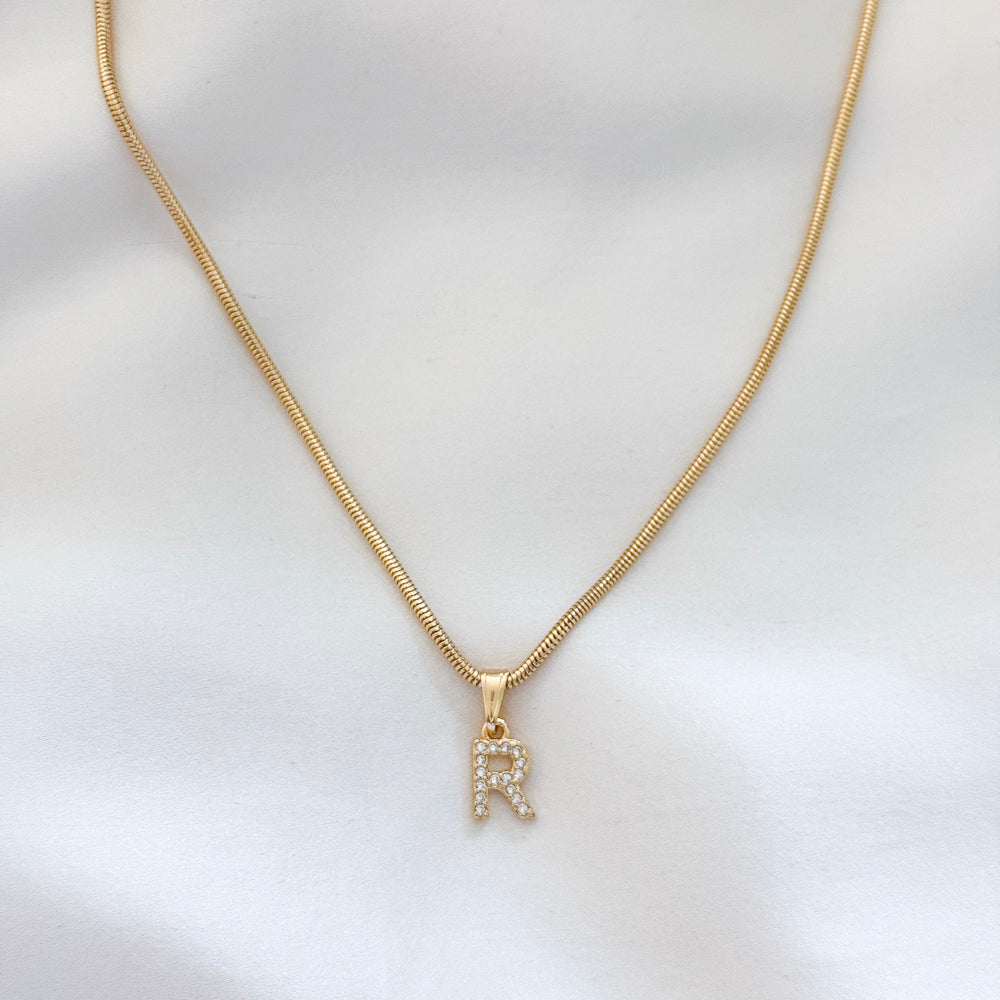 Rowan Initial Necklace - Single or Double