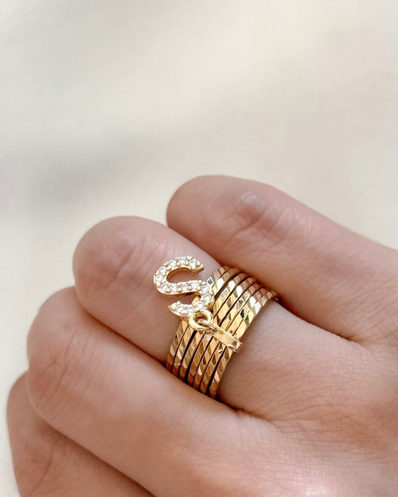 LE sensor Ring Seven Stack Initial Ring
