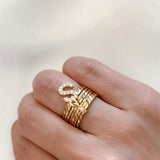LE sensor Ring Seven Stack Initial Ring