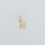 LE sensor charm N Classic Initial Charm
