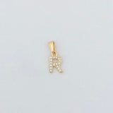 LE sensor charm R Classic Initial Charm