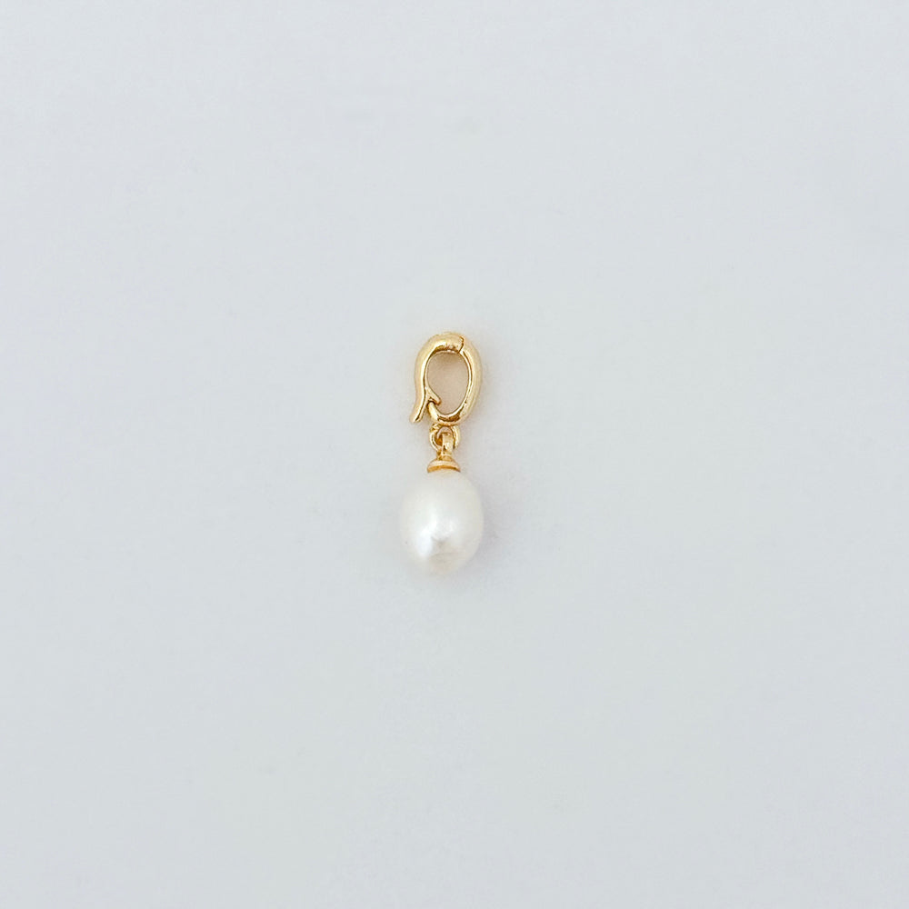 LE sensor charm White Pearl Charm