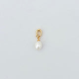 LE sensor charm White Pearl Charm