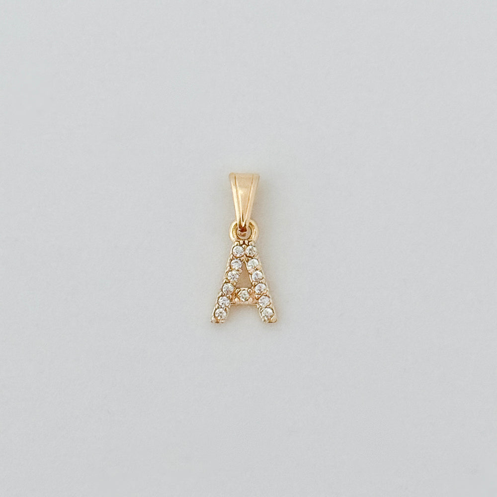 LE sensor charm A Classic Initial Charm