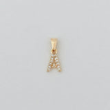 LE sensor charm A Classic Initial Charm