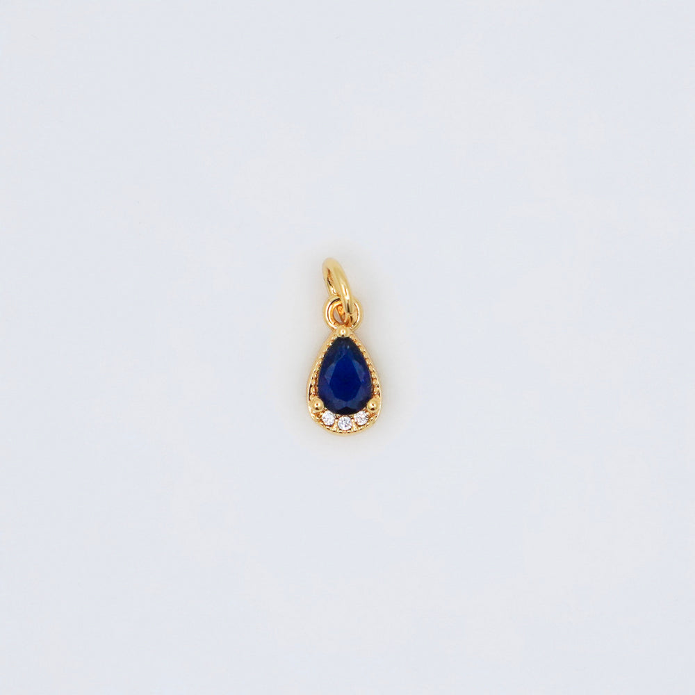 LE sensor charm Cody Teardrop Charm - Blue