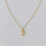 LE sensor necklace Clear Finley Necklace