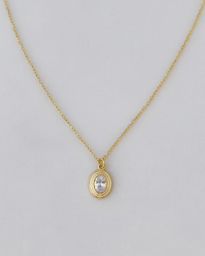 LE sensor necklace Clear Finley Necklace