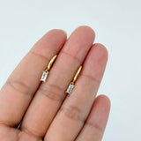 LE sensor earrings Kian Dangle Huggies