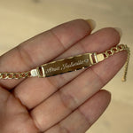 LE sensor Bracelet Marie Engravable Bracelet