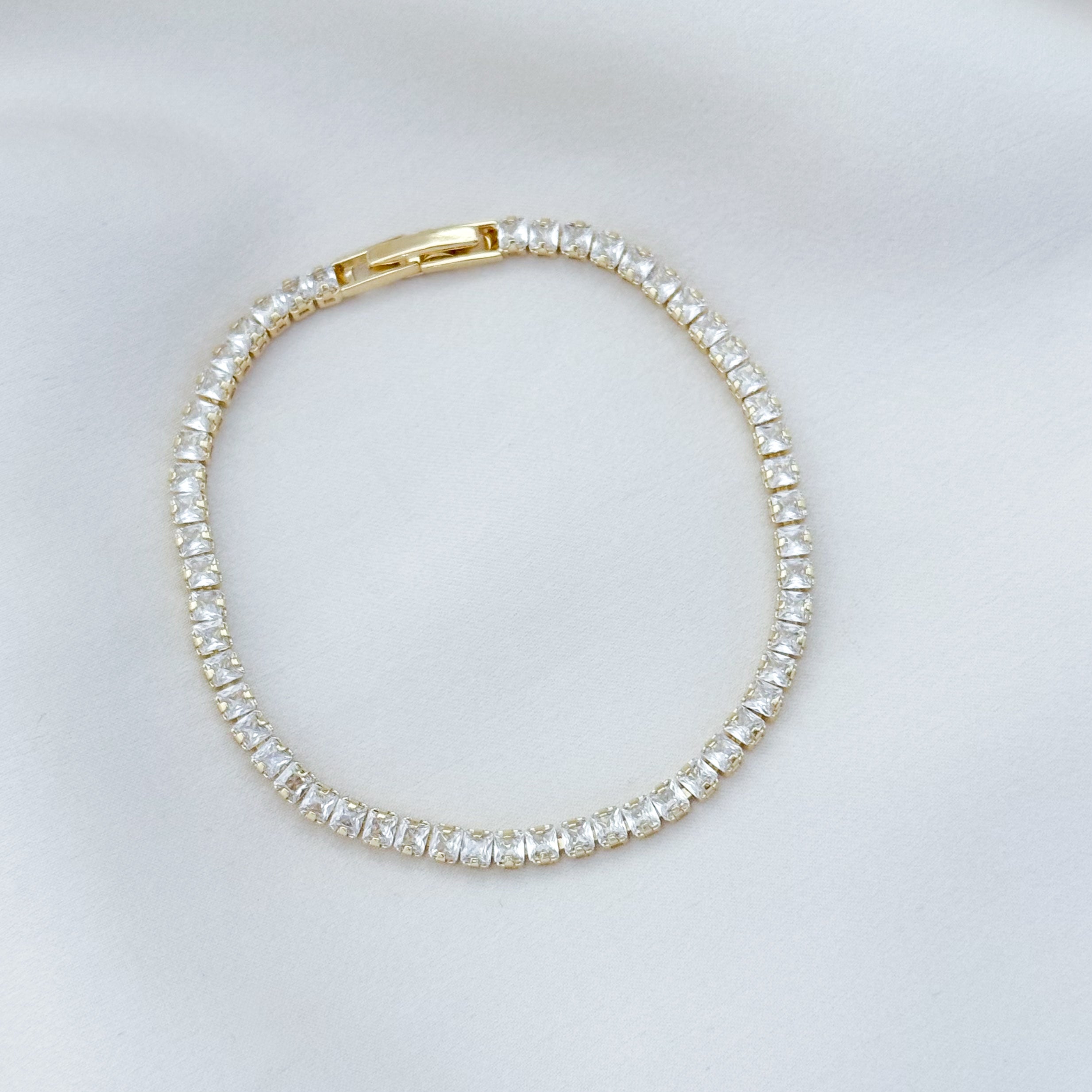 LE sensor Bracelet Gia Tennis Bracelet