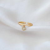 LE sensor Ring May Heart Ring