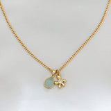 LE sensor necklace Aqua Shai Necklace - Flower