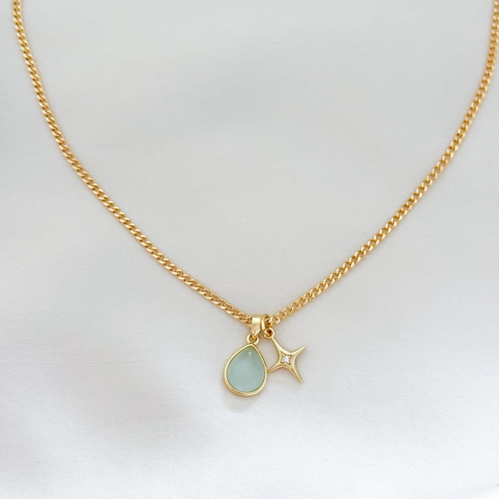 LE sensor necklace Aqua Shai Necklace - Star