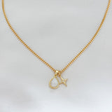 LE sensor necklace White Shai Necklace - Star