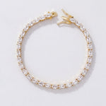 LE sensor Bracelet Jessie Oval Tennis Bracelet