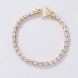 LE sensor Bracelet Jessie Oval Tennis Bracelet