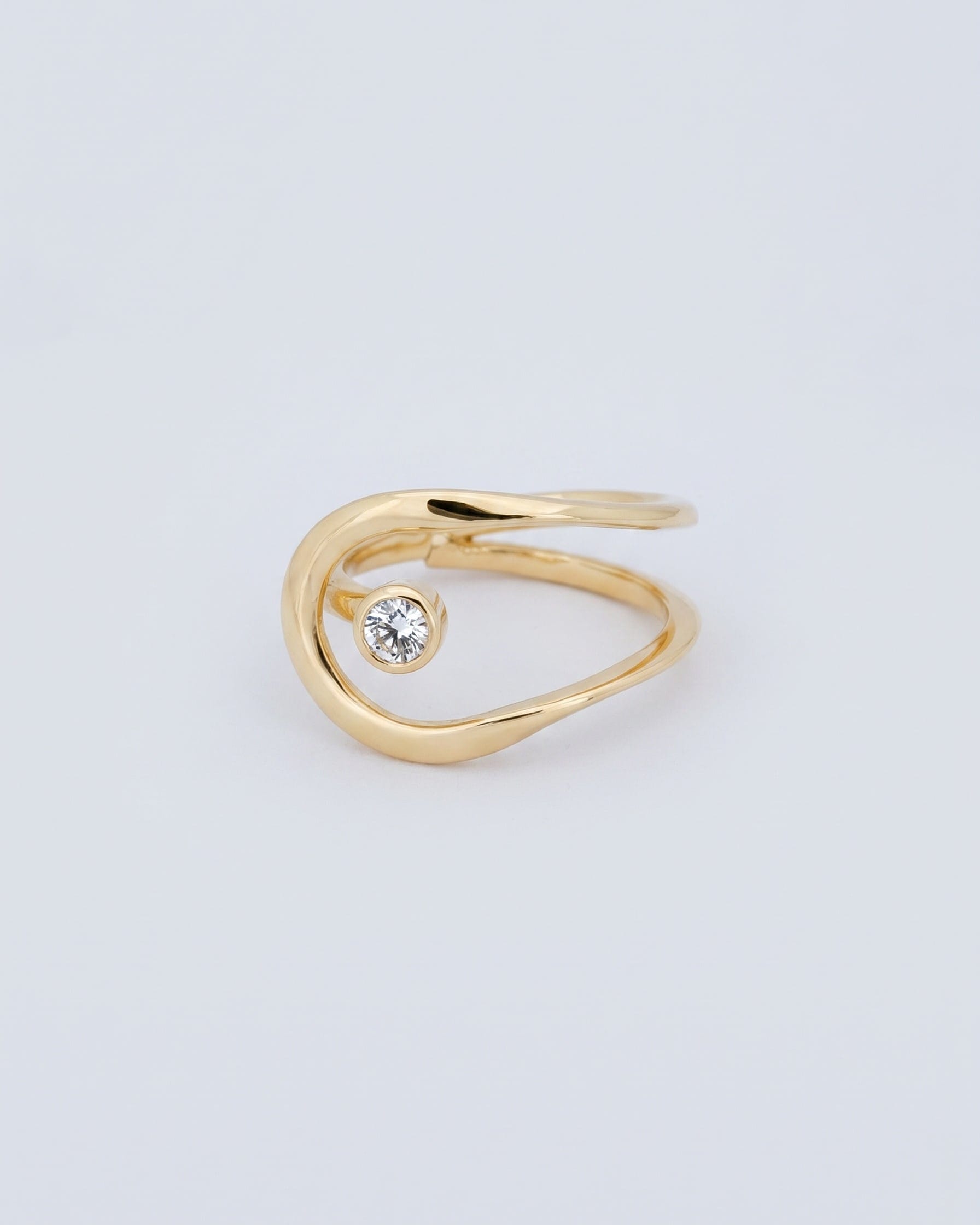 LE sensor Ring Kelly Double Band Ring