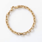 LE sensor Bracelet Morgan Rectangular Link Chain Bracelet