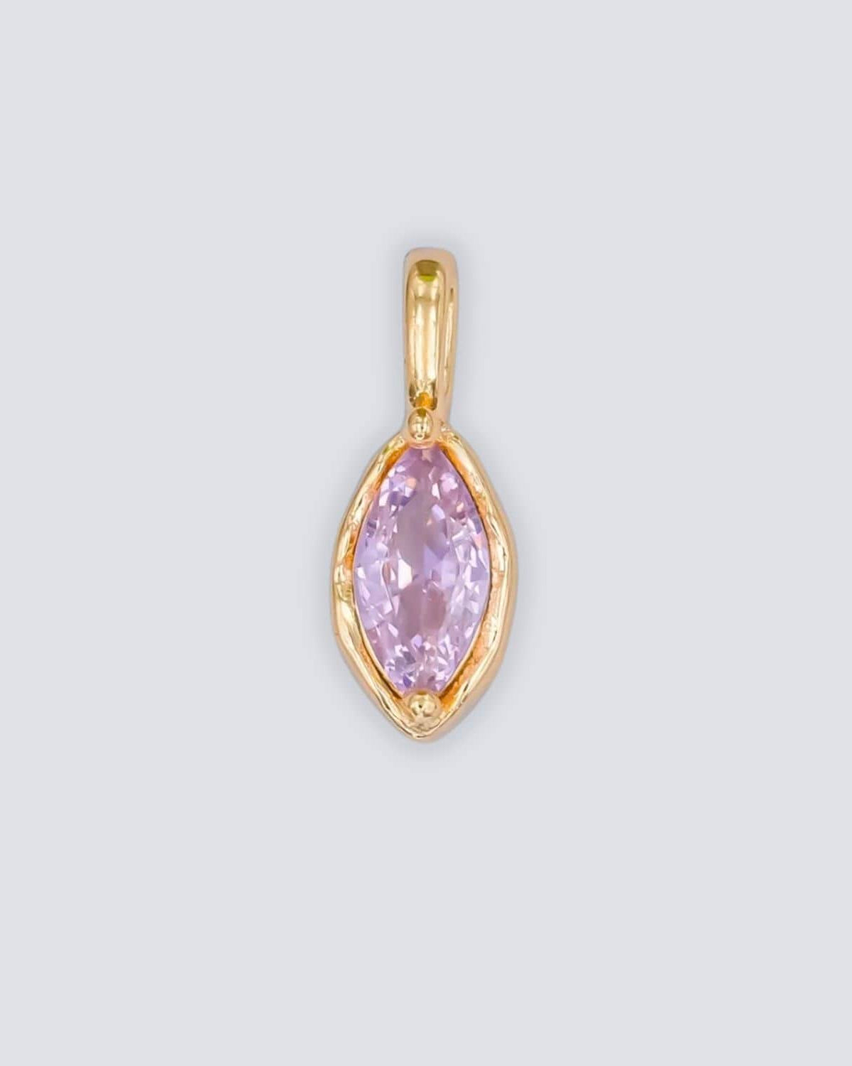 LE sensor charm Oct - Tourmaline Birthstone Charms