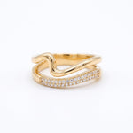 LE sensor Ring Andi Double Band Ring