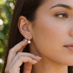 LE sensor earrings Aster Studs
