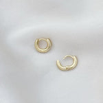 LE sensor earrings Astin Bold Mini Huggies