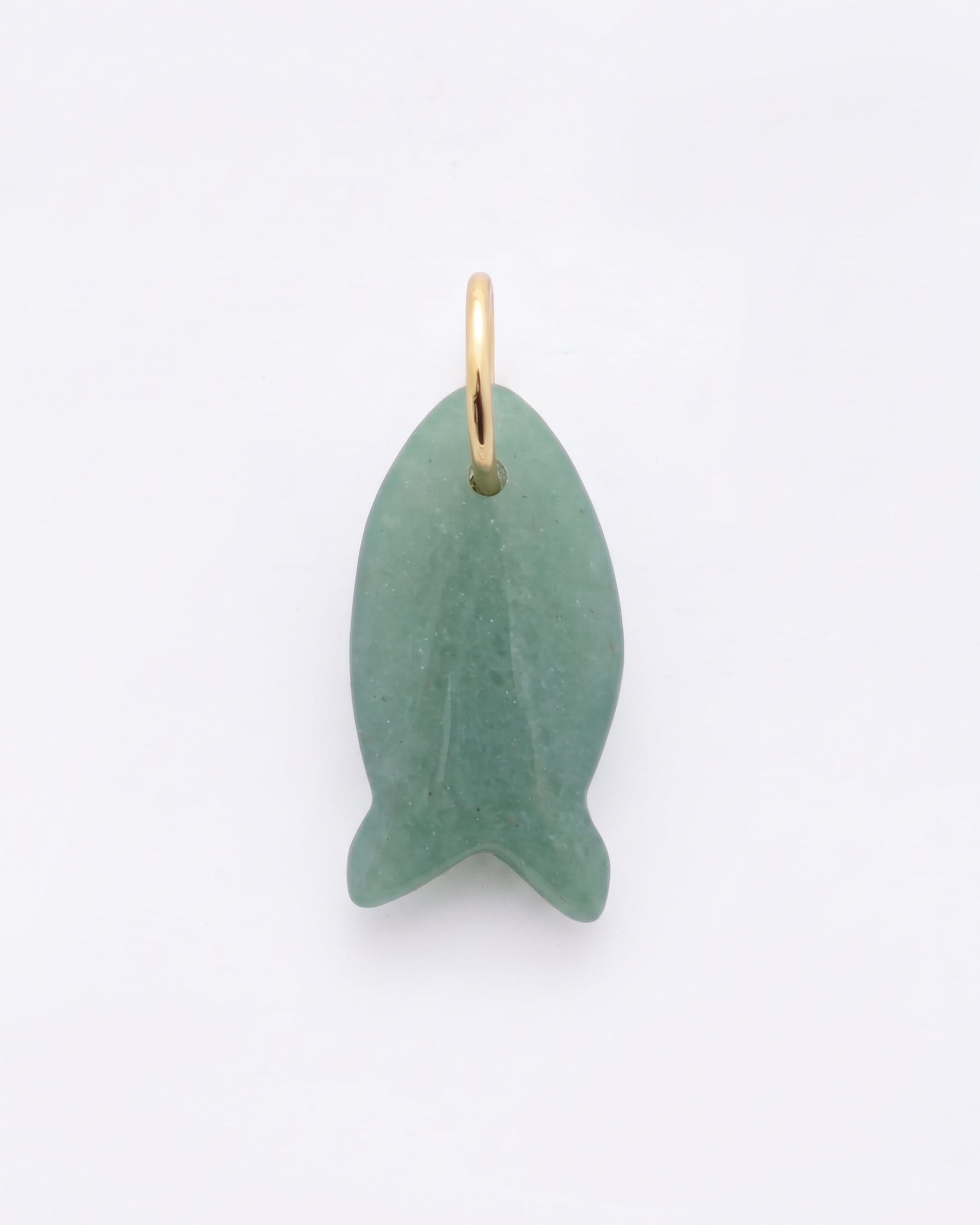 LE sensor charm Cove Fish Charm - Aventurine