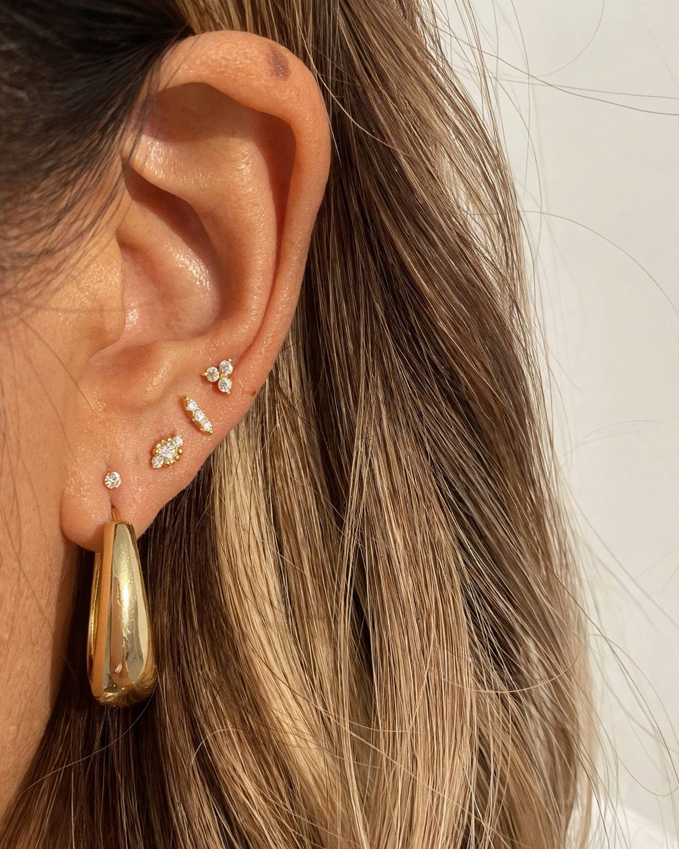 LE sensor earrings Bailey Studs