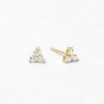 LE sensor earrings Gold Bailey Studs