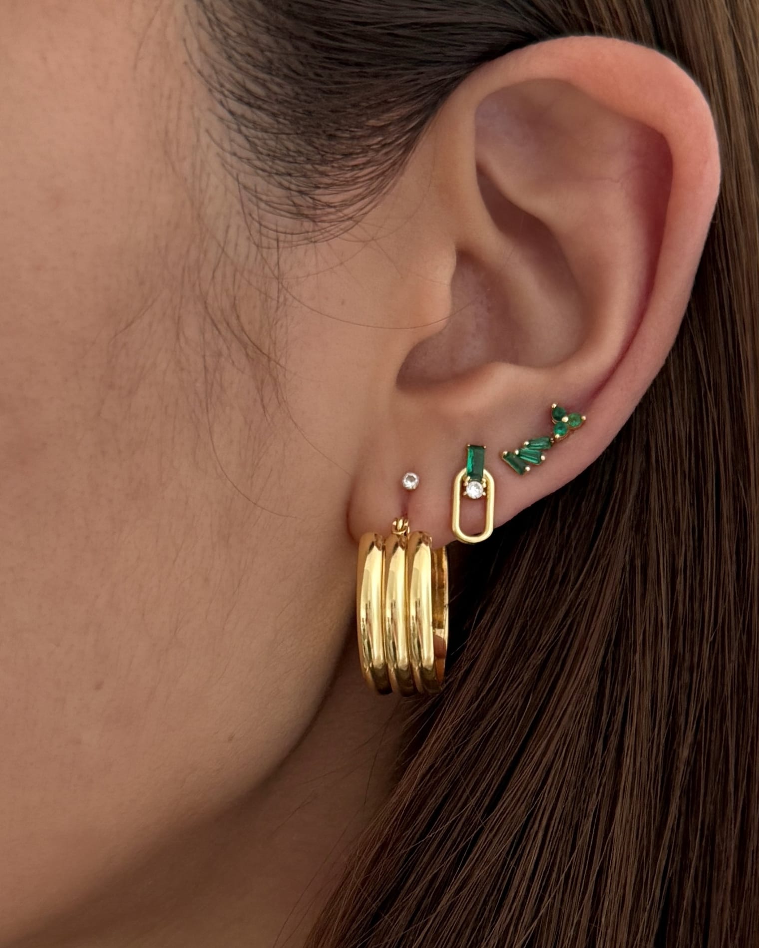 LE sensor earrings Bailey Studs