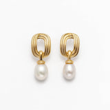 LE sensor earrings Belen Pearl Earrings - Gold